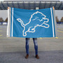 Detroit Lions New Logo Flag