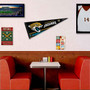 Jacksonville Jaguars Banner Pennant with Tack Wall Pads