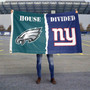 House Divided Flag - Eagles vs Giants