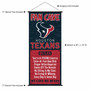 Houston Texans Man Cave Fan Banner