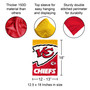 Kansas City Chiefs Large Logo Double Sided Garden Banner Flag