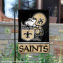 New Orleans Saints Sir Saint Garden Banner Flag