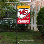 Kansas City Chiefs Bold Logo Garden Banner and Flag Stand