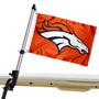 Denver Broncos Golf Cart Flag Pole and Holder Mount