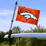 Denver Broncos Golf Cart Flag Pole and Holder Mount
