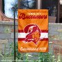 Tampa Bay Buccaneers Throwback Logo Double Sided Garden Flag Flag