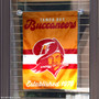 Tampa Bay Buccaneers Throwback Logo Double Sided Garden Flag Flag