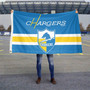 Los Angeles Chargers Throwback Retro Vintage Logo Flag