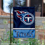 Tennessee Titans Garden Flag