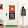 Denver Broncos Man Cave Fan Banner