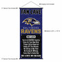 Baltimore Ravens Man Cave Fan Banner