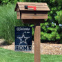 Dallas Cowboys Welcome To Our Home Double Sided Garden Flag