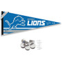Detroit Lions Banner Pennant with Tack Wall Pads