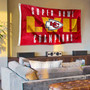 Kansas City Chiefs Super Bowl LVII 2022 2023 Champions 3x5 Banner Flag