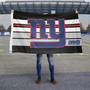 New York Giants Black Stripes 3x5 Banner Flag