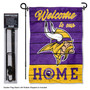 Minnesota Vikings Welcome Home Garden Banner and Flag Stand