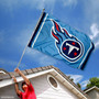 Tennessee Titans Logo Flag