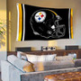Pittsburgh Steelers New Helmet Flag