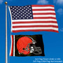 Cleveland Browns 2x3 Feet Flag