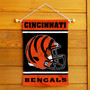 Cincinnati Bengals Helmet Double Sided Garden Banner Flag