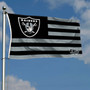 Las Vegas Raiders American Stripes Nation Flag