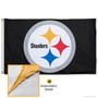 Pittsburgh Steelers Embroidered Nylon Flag