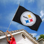 Pittsburgh Steelers Embroidered Nylon Flag