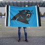 Carolina Panthers Panther Blue Flag