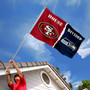 House Divided Flag - 49ers vs Seahawks