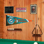 Miami Dolphins 2 Time Super Bowl Champions Pennant Flag