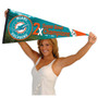 Miami Dolphins 2 Time Super Bowl Champions Pennant Flag