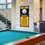 Pittsburgh Steelers Man Cave Fan Banner