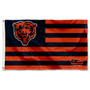 Chicago Bears American Stripes Nation Flag