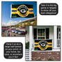 Green Bay Packers Patch Button Circle Logo Banner Flag