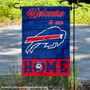 Buffalo Bills Welcome To Our Home Double Sided Garden Flag