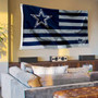 Dallas Cowboys American Stripes Nation Flag