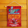 Kansas City Chiefs Super Bowl LVII 2022 2023 Championship Garden Flag