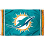Miami Dolphins Logo Flag