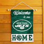 New York Jets Welcome To Our Home Double Sided Garden Flag