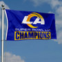 Los Angeles Rams Super Bowl Champions Large Outdoor Flag