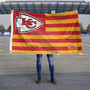 Kansas City Chiefs American Stripes Nation Flag