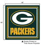 Green Bay Packers Tablecloth 48 Inch Table Cover