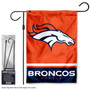 Denver Broncos Garden Flag and Stand Pole Mount