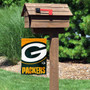 Green Bay Packers Large Logo Double Sided Garden Banner Flag