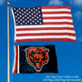 Chicago Bears 2x3 Feet Flag