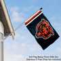 Chicago Bears 2x3 Feet Flag