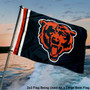 Chicago Bears 2x3 Feet Flag