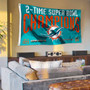 Miami Dolphins 2 Time Super Bowl Champions 3x5 Banner Flag
