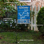 Detroit Lions Welcome Home Garden Banner and Flag Stand