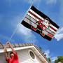 Cleveland Browns Black Stripes 3x5 Banner Flag